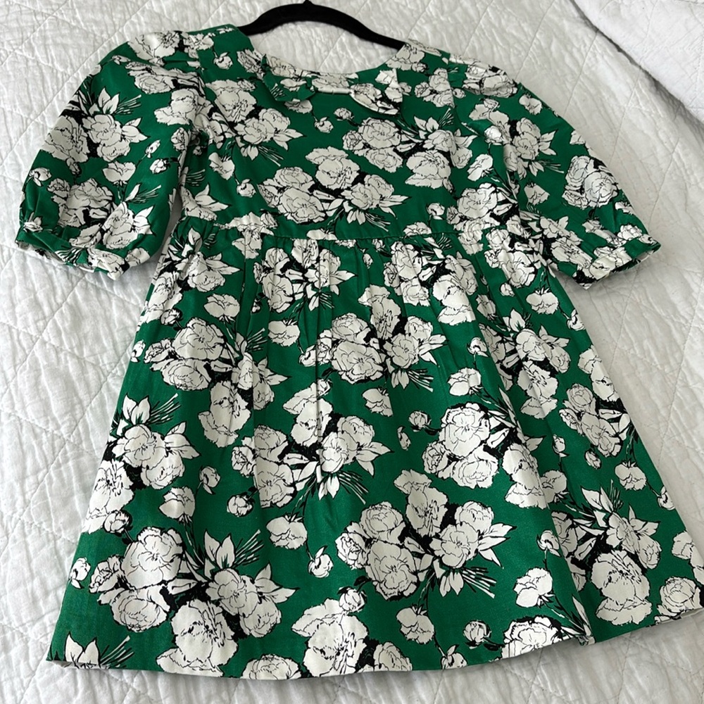 Floral Green Women's Top